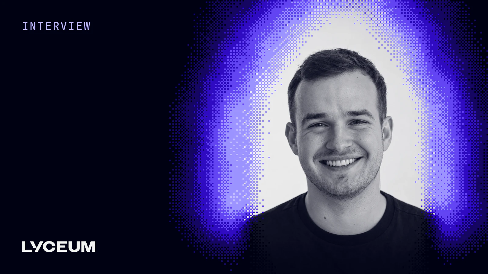 AI-generated portrait of Magnus Grünewald, co-founder and CEO of Lyceum